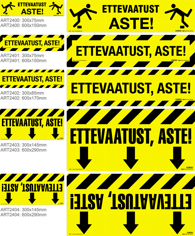 Tööhutus: Ettevaatust, aste!