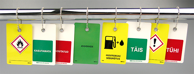 Plastikust riputus märgistus